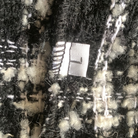 Faith Connexion Bouclé Tweed Shirt Jacket Size L - Picture 3 of 7